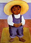 Diego Rivera Retrato de Ignacio Sanchez painting